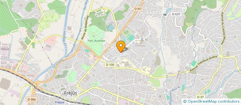 localisation de l'entreprise MADAME MARIE-CLAUDE AVARO à FREJUS