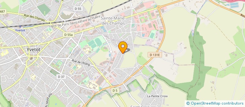 localisation de l'entreprise MADAME MARIE-CLAUDE BARBARAY  YVETOT