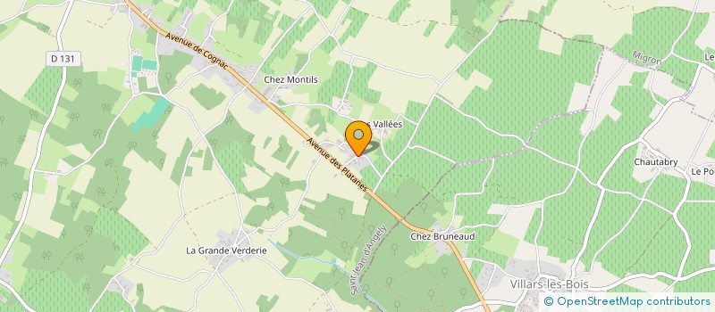 localisation de l'entreprise MADAME MARIE-CLAUDE BEGAUD  BRIZAMBOURG