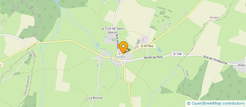 localisation de l'entreprise MADAME MARIE-CLAUDE BEL à GUIPY