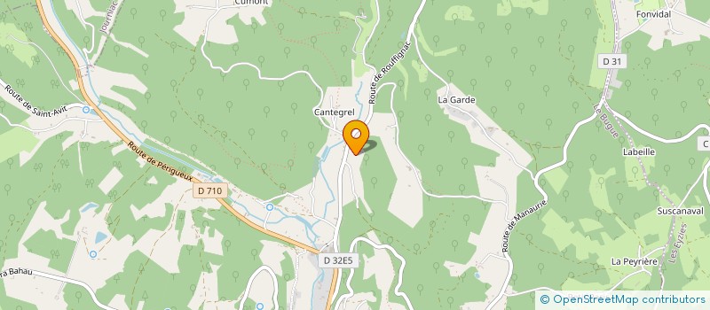 localisation de l'entreprise MADAME MARIE-CLAUDE BESSE  LE BUGUE