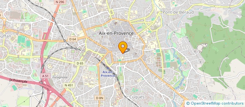 localisation de l'entreprise MADAME MARIE-CLAUDE BLANC à AIX-EN-PROVENCE