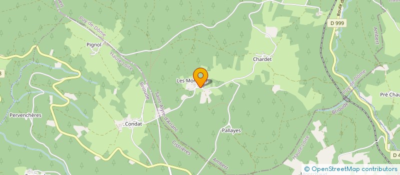 localisation de l'entreprise MADAME MARIE-CLAUDE BOEUF  SAINT-ALYRE-D'ARLANC