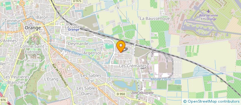 localisation de l'entreprise MADAME MARIE-CLAUDE BONICEL à ORANGE