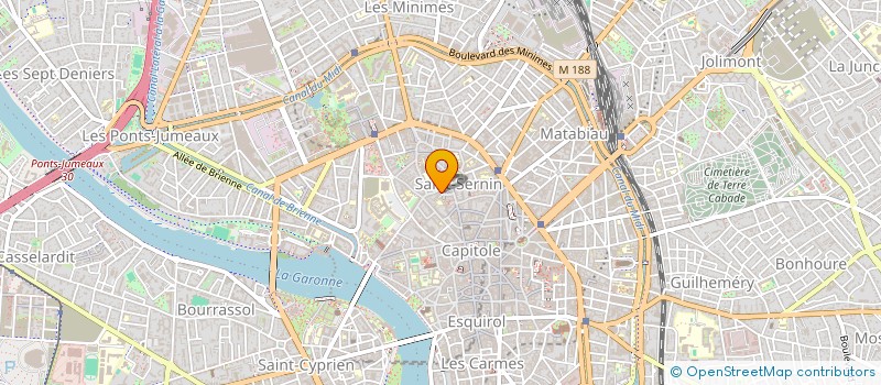 localisation de l'entreprise MADAME MARIE-CLAUDE BONNET à TOULOUSE