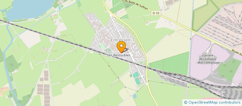 localisation de l'entreprise MADAME MARIE CLAUDE BRIERE  ISTRES