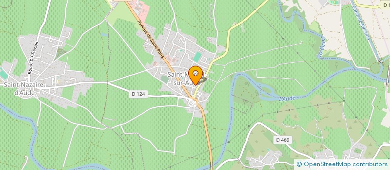 localisation de l'entreprise MADAME MARIE-CLAUDE CAMBRIELS  SAINTE-VALIERE