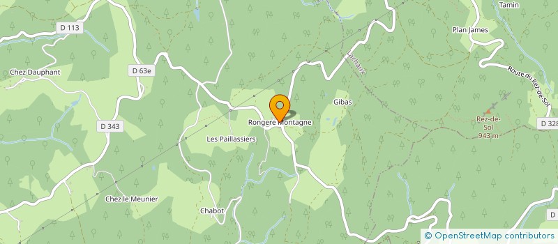 localisation de l'entreprise MADAME MARIE-CLAUDE CARTAILLER  CHATELDON