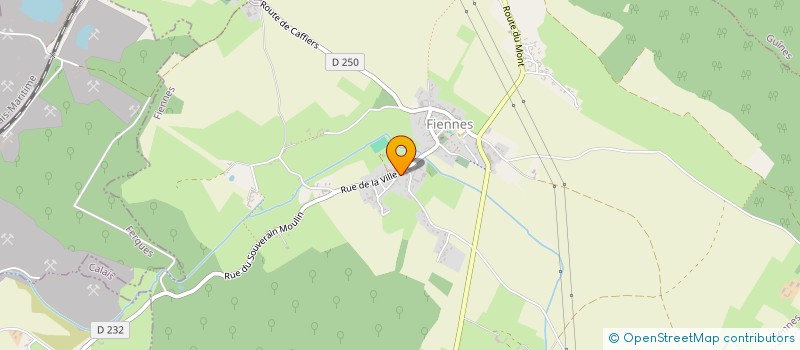 localisation de l'entreprise MADAME MARIE-CLAUDE CATTOEN  FIENNES