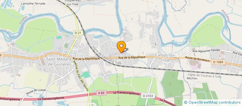 localisation de l'entreprise MADAME MARIE-CLAUDE COLLET  SAINT-MEDARD-DE-GUIZIERES