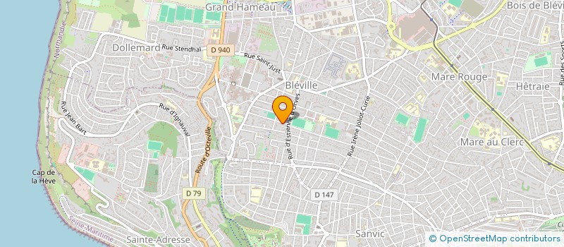 localisation de l'entreprise MADAME MARIE-CLAUDE CORLOUER  LE HAVRE