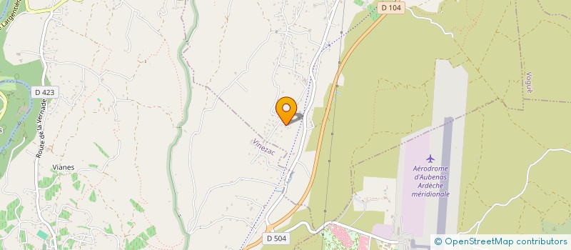 localisation de l'entreprise MADAME MARIE-CLAUDE COURT  LACHAPELLE-SOUS-AUBENAS