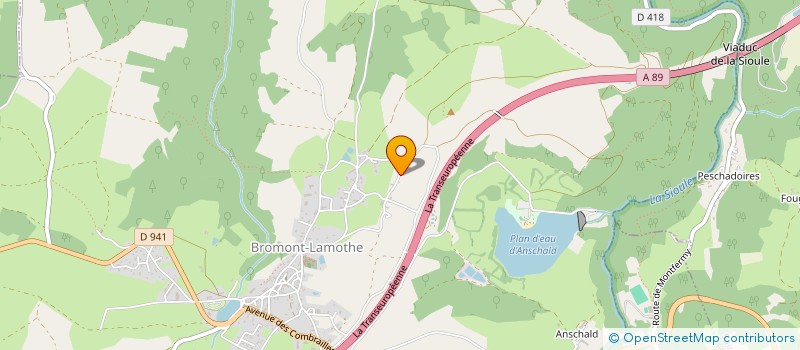 localisation de l'entreprise MADAME MARIE CLAUDE COURTADON  PULVERIERES