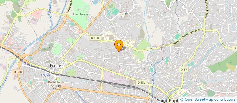 localisation de l'entreprise MADAME MARIE-CLAUDE CRUSSON à FREJUS