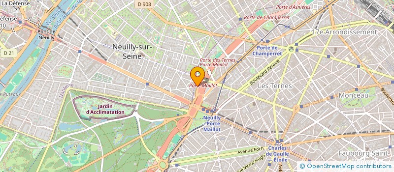 localisation de l'entreprise MADAME MARIE-CLAUDE DAVID  PARIS