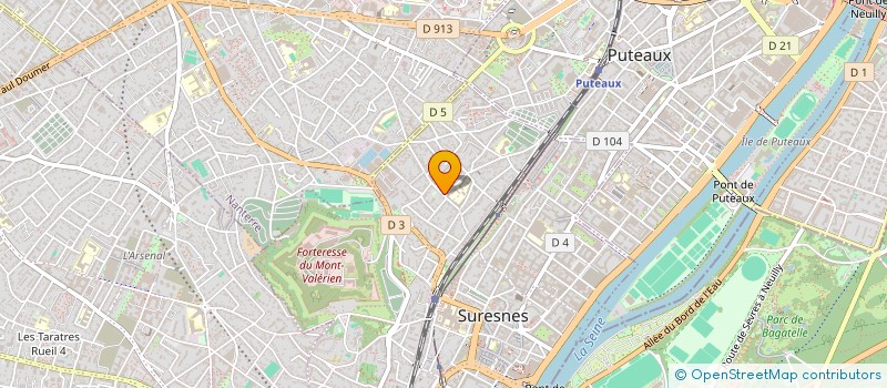 localisation de l'entreprise MADAME MARIE-CLAUDE DELORME à SURESNES