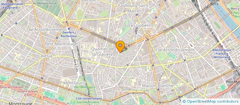 localisation de l'entreprise MADAME MARIE-CLAUDE DESHAYES-RODRIGUEZ  PARIS