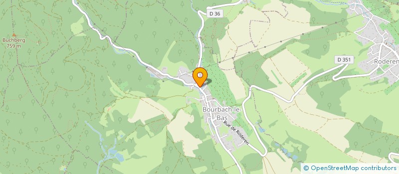 localisation de l'entreprise MADAME MARIE-CLAUDE EHRET  OBERBRUCK