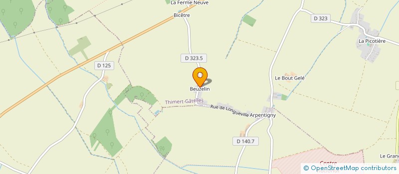 localisation de l'entreprise MADAME MARIE-CLAUDE FOURQUI à THIMERT-GATELLES