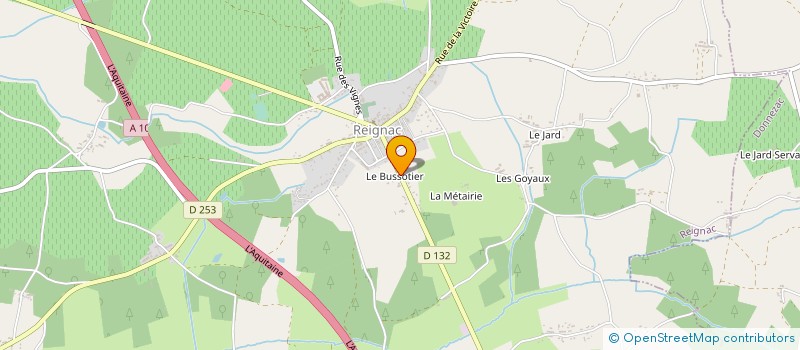 localisation de l'entreprise MADAME MARIE-CLAUDE GALLARD à REIGNAC