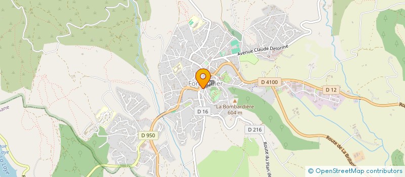 localisation de l'entreprise MADAME MARIE-CLAUDE GARDIOL  FORCALQUIER