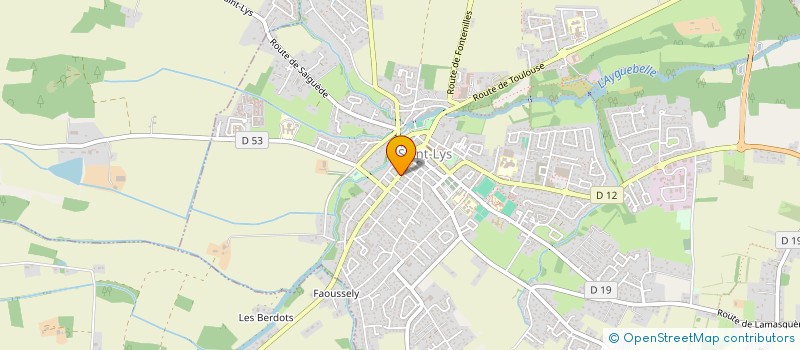 localisation de l'entreprise MADAME MARIE-CLAUDE GIARA  SAINT-LYS