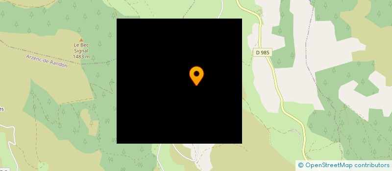 localisation de l'entreprise MADAME MARIE CLAUDE GIBERT  ARZENC-DE-RANDON