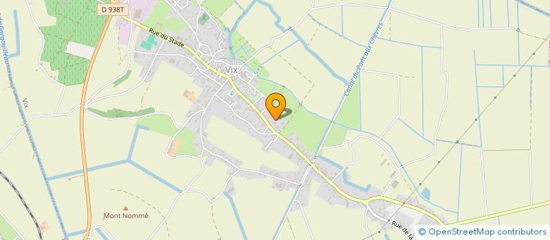 localisation de l'entreprise MADAME MARIE-CLAUDE GOBIN  VIX