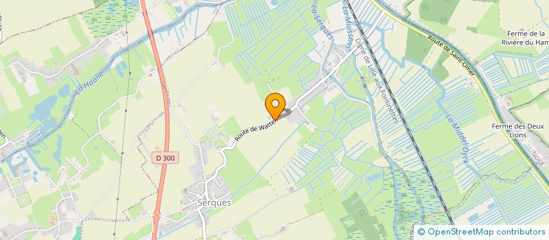 localisation de l'entreprise MADAME MARIE CLAUDE GOGIBUS  BAYENGHEM-LES-EPERLECQUES