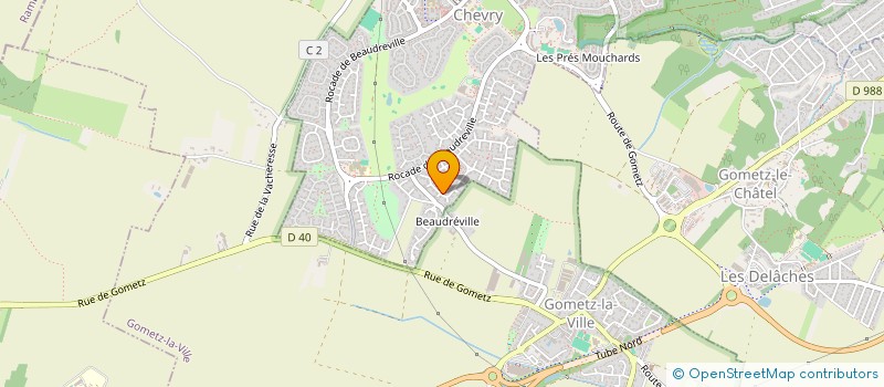 localisation de l'entreprise MADAME MARIE-CLAUDE GOHOREL  GIF-SUR-YVETTE