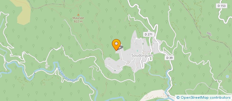 localisation de l'entreprise MADAME MARIE-CLAUDE GRAILLON  ST BONNET DE SALENDRINQUE