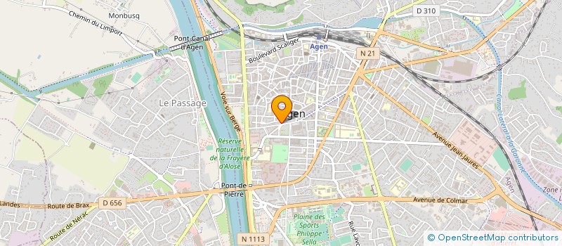 localisation de l'entreprise MADAME MARIE-CLAUDE GRYSELEYN  AGEN