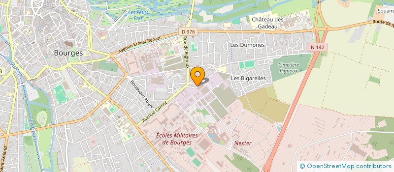 localisation de l'entreprise MADAME MARIE-CLAUDE GUENIAU  BOURGES