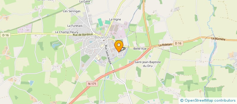 localisation de l'entreprise MADAME MARIE CLAUDE GUINE  BOUVRON