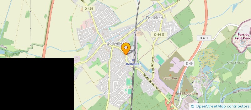 localisation de l'entreprise MADAME MARIE-CLAUDE HECKETSWEILER  BOLLWILLER