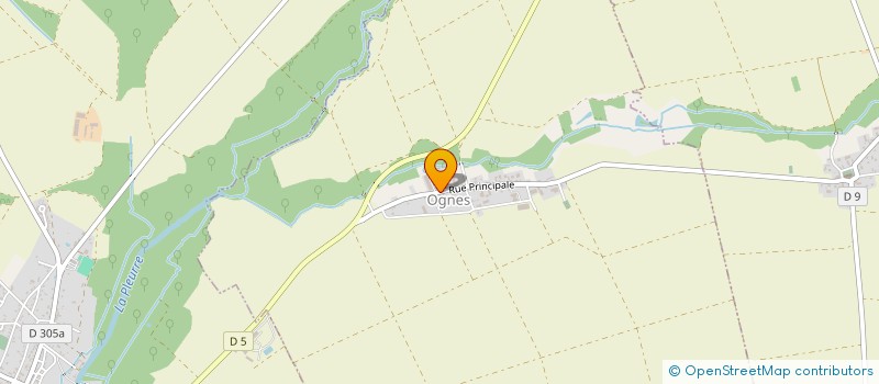 localisation de l'entreprise MADAME MARIE-CLAUDE HEMARD-PONCELET  OGNES
