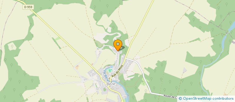 localisation de l'entreprise MADAME MARIE CLAUDE IANNELLI  BEZE