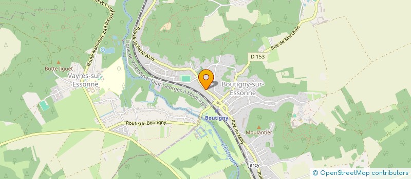 localisation de l'entreprise MADAME MARIE-CLAUDE JAMET à BOUTIGNY-SUR-ESSONNE