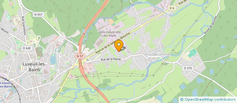 localisation de l'entreprise MADAME MARIE-CLAUDE JEANNERET  FROIDECONCHE