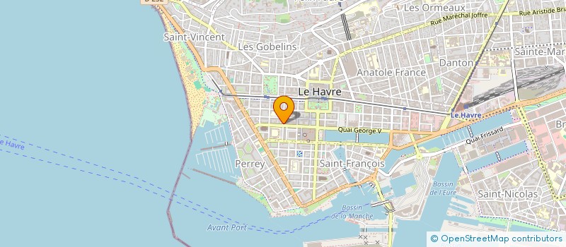 localisation de l'entreprise MADAME MARIE-CLAUDE JEHAN à LE HAVRE