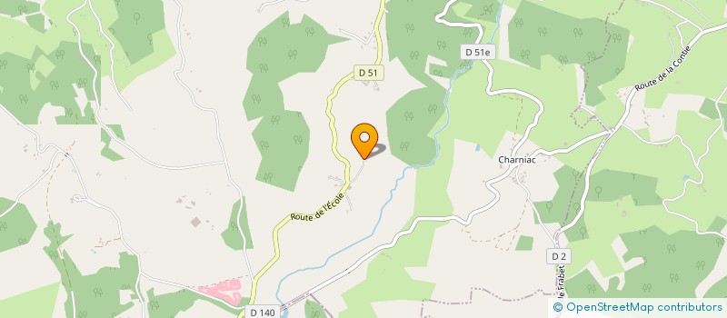 localisation de l'entreprise MADAME MARIE-CLAUDE LAPLAGNE  LOUIGNAC