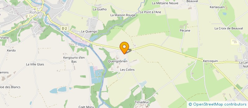 localisation de l'entreprise MADAME MARIE-CLAUDE LE COVEC  BREHAN