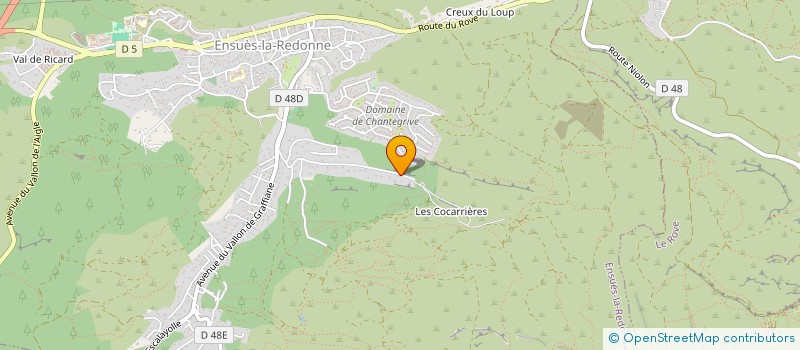 localisation de l'entreprise MADAME MARIE-CLAUDE LEBEL  ENSUES-LA-REDONNE