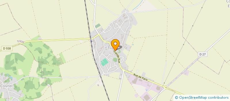 localisation de l'entreprise MADAME MARIE-CLAUDE LETELLIER  LEGLANTIERS