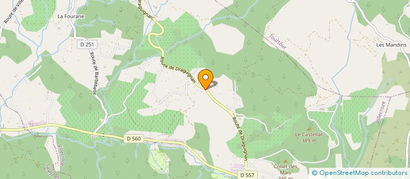 localisation de l'entreprise MADAME MARIE CLAUDE MARCOTTY  VILLECROZE