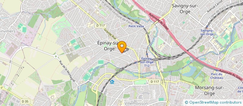 localisation de l'entreprise MADAME MARIE-CLAUDE MARTIN à EPINAY-SUR-ORGE