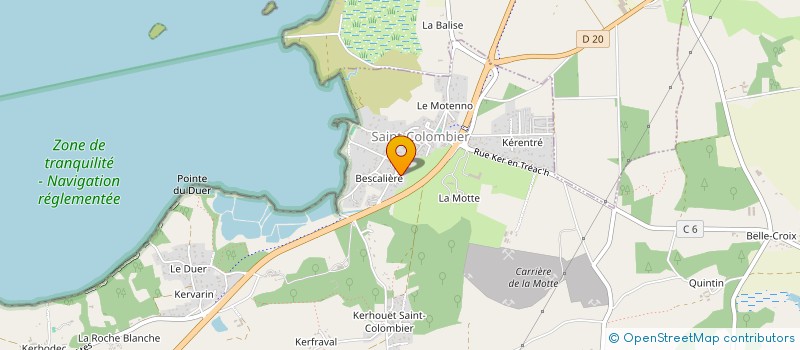 localisation de l'entreprise MADAME MARIE-CLAUDE MONGES  SARZEAU