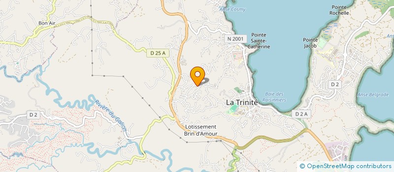 localisation de l'entreprise MADAME MARIE-CLAUDE MONTLOUIS-CALIXTE à TRINITE