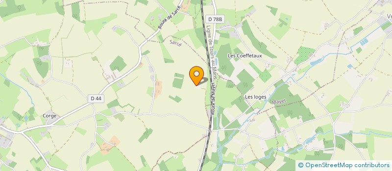 localisation de l'entreprise MADAME MARIE-CLAUDE MOREAU  SARCE