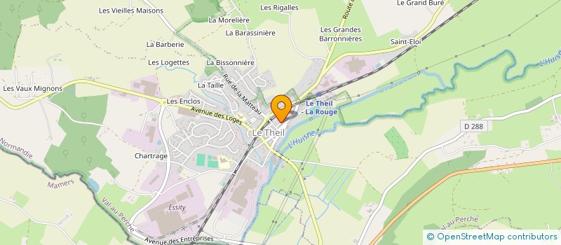 localisation de l'entreprise MADAME MARIE-CLAUDE MOUTIERS à VAL-AU-PERCHE